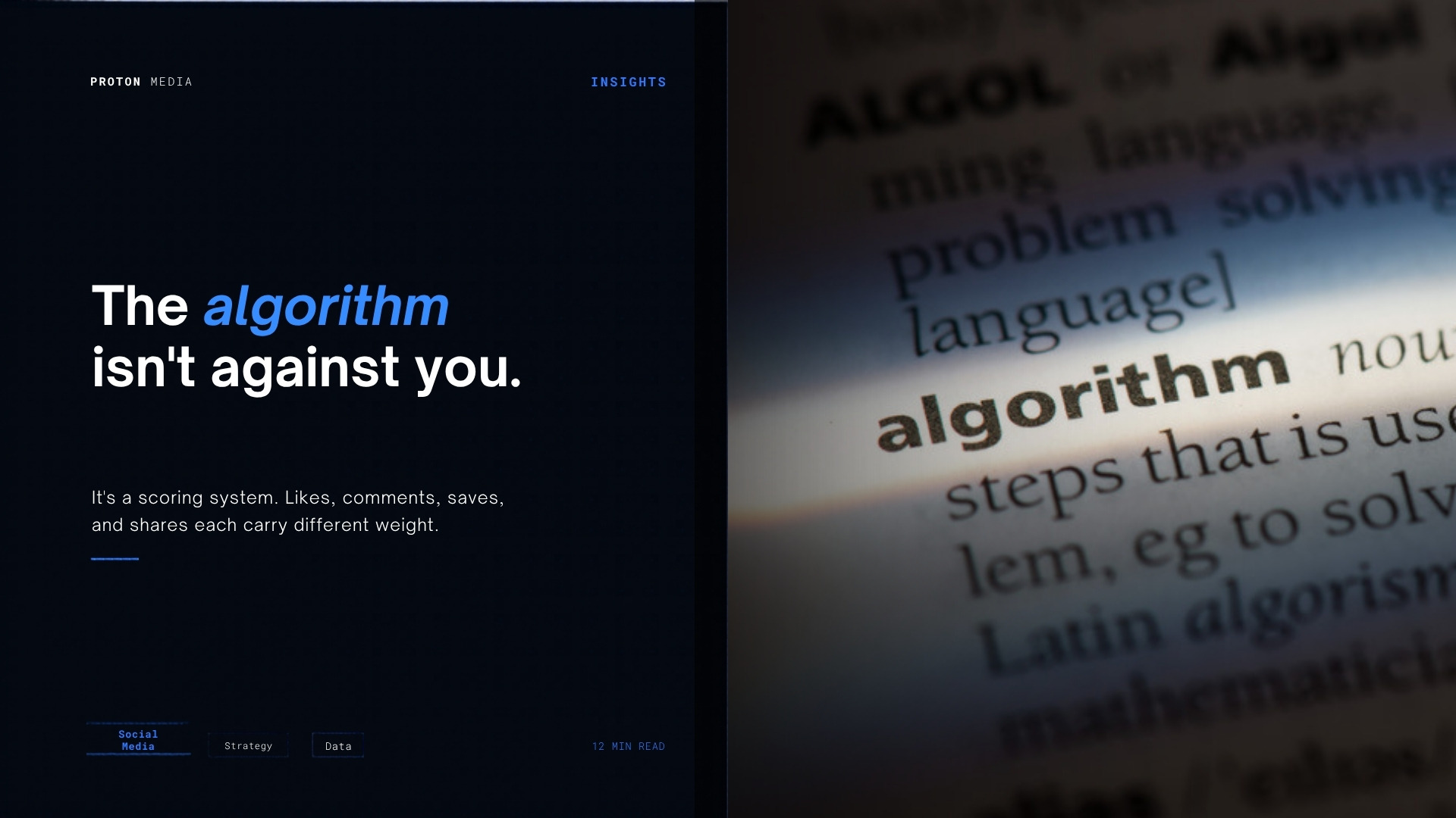 The Algorithm Isn't Against You. Here's the Framework That Makes It Work for Your Brand.