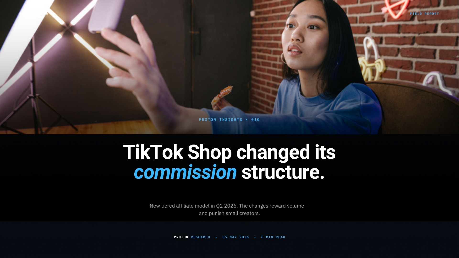 TikTok Shop Just Changed Its Affiliate Commission Structure. Here's What It Means for Brands.